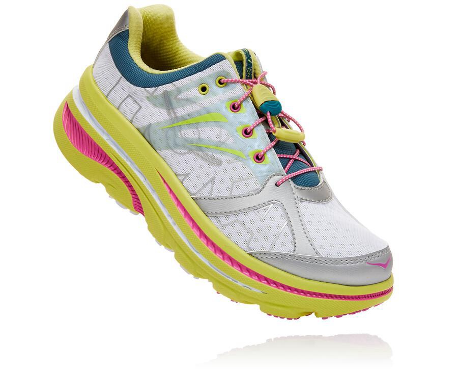 Hoka Womens Running Shoes NZ - Hoka Ov X Bondi B White (BNH673954)